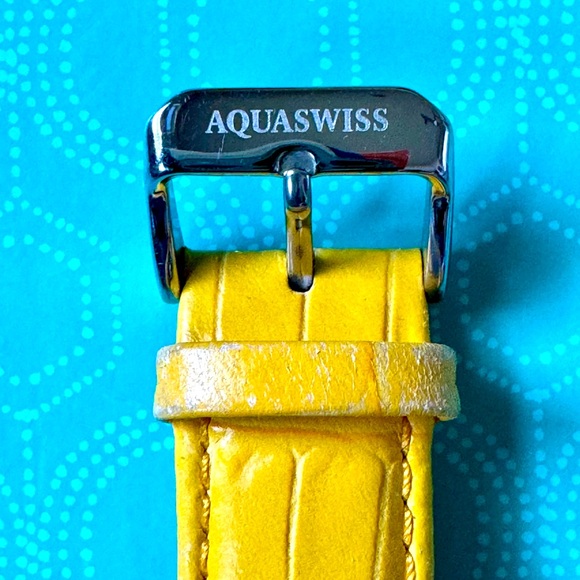 AquaSwiss Watch Swiss Quartz Movement with Yellow Citrines - Picture 6 of 9